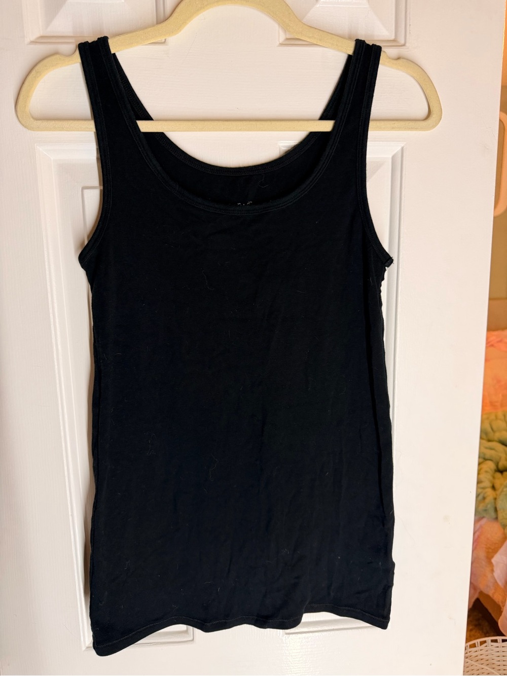 a new day Black Scoop Neck Tank Top